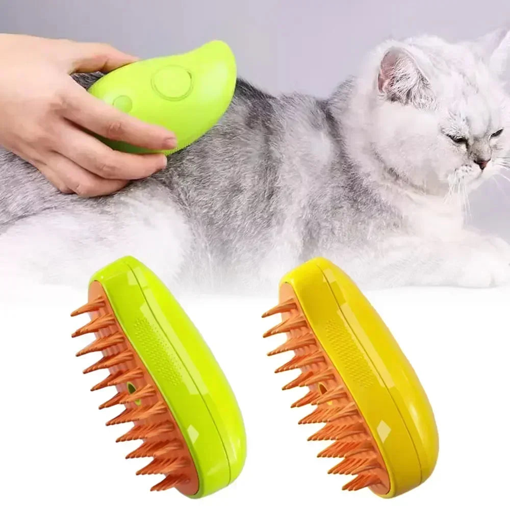 🐾 STEAMY CAT BRUSH