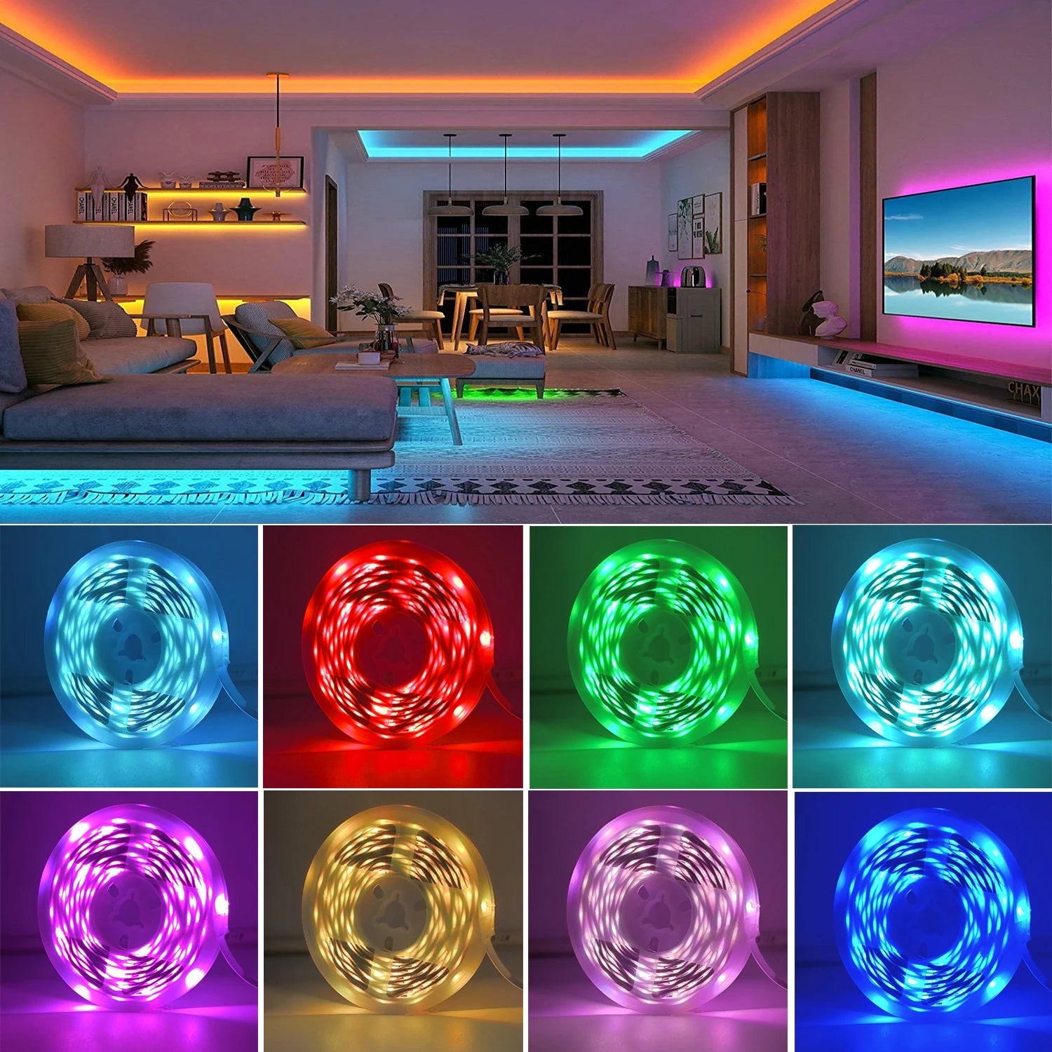 RGB Led Strip Lights 5m y 10m